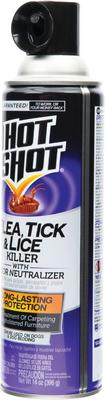 Show full view: Hot Shot Flea, Tick & Lice Killer Spray, 14-fl oz bottle slide 4 of 7