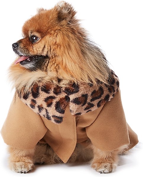 Show full view: Hotel Doggy Kate Dog Coat, Tan, Large slide 3 of 5