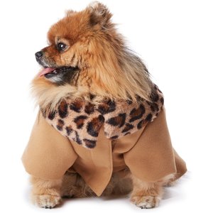 Hotel Doggy Kate Dog Coat, Tan, Large