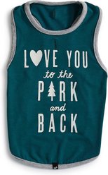 Hotel Doggy Love You To The Park & Back Dog Tank, X-Small