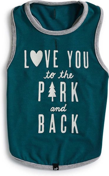 Show full view: Hotel Doggy Love You To The Park & Back Dog Tank, X-Small slide 1 of 5