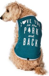 Hotel Doggy Valentine's Day Love You To The Park & Back Dog Tank, X-Small slide 2 of 5