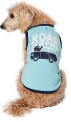 Hotel Doggy Road Tripping Dog Tank, Large