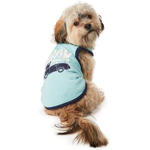 Hotel Doggy Road Tripping Dog Tank, Large