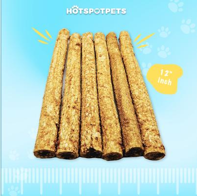 Show full view: HOTSPOT PETS 12-in Beef Crunchy Munchy Rolls Dog Treats, 4 count slide 5 of 10