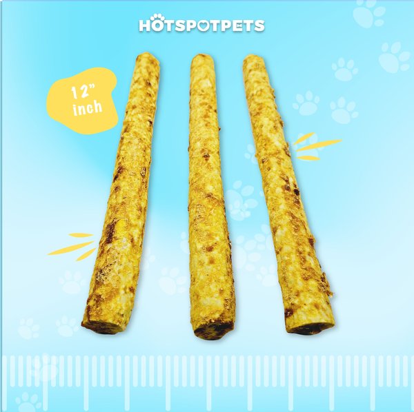 HOTSPOT PETS 12-in Chicken Crunchy Munchy Rolls Dog Treats