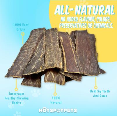 Show full view: HOTSPOT PETS 12-in Flat Beef Gullet Dog Treats, 24 count slide 6 of 11