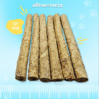 Show full view: HOTSPOT PETS 12-in Peanut Butter Crunchy Munchy Rolls Dog Treats, 2 count slide 5 of 10