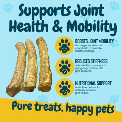 Show full view: HOTSPOT PETS 12-in Whole Beef Trachea Tubes Dog Chew Treats, 12 count slide 6 of 10
