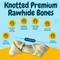 Show in main carousel: HOTSPOT PETS 4 to 5-in Knotted Bones Rawhide Dog Treats, 12 count slide 4 of 11