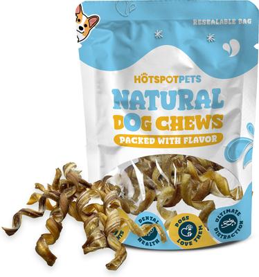 Show full view: HOTSPOT PETS 5 to 7-in Curly Bully Sticks Dog Treats, 12 count slide 3 of 9