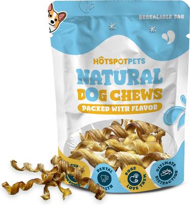 Show full view: HOTSPOT PETS 5 to 7-in Curly Bully Sticks Dog Treats, 6 count slide 3 of 9
