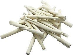 HOTSPOT PETS 5-in Twists Rawhide Dog Treats, 50 count