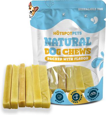 Show full view: HOTSPOT PETS 6 to 7-in Himalayan Yak Cheese Dog Chew Treats, X-Large, 6 count slide 3 of 11