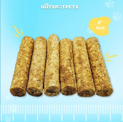 Show full view: HOTSPOT PETS 6-in Beef Crunchy Munchy Rolls Dog Treats, 6 count slide 5 of 11