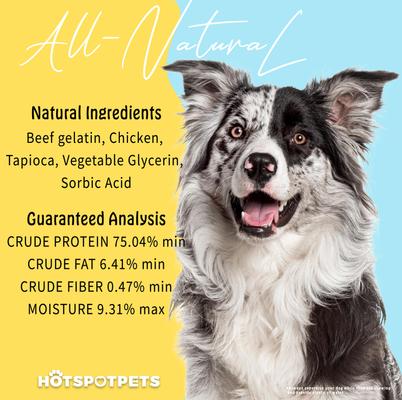 Show full view: HOTSPOT PETS 6-in Chicken Crunchy Munchy Rolls Dog Treats, 12 count slide 6 of 11