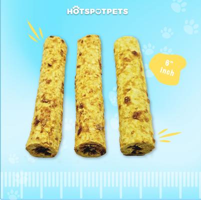 Show full view: HOTSPOT PETS 6-in Chicken Crunchy Munchy Rolls Dog Treats, 12 count slide 5 of 11