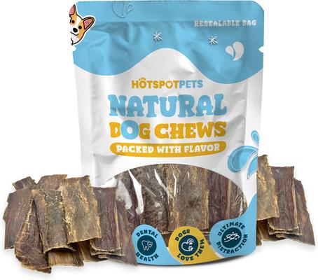 Show full view: HOTSPOT PETS 6-in Flat Beef Gullet Dog Treats, 50 count slide 3 of 10