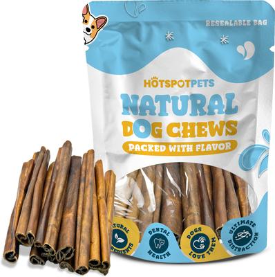 Show full view: HOTSPOT PETS 6-in Natural Beef Crunchy Sticks Dog Treats, 6 count slide 3 of 10