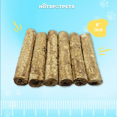 Show full view: HOTSPOT PETS 6-in Peanut Butter Crunchy Munchy Rolls Dog Treats, 6 count slide 5 of 10
