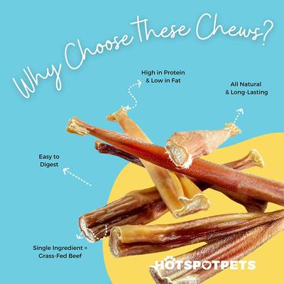 Show full view: HOTSPOT PETS 6-in Slim Bully Sticks Dog Treats, 200 count slide 8 of 9