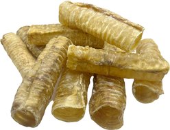 HOTSPOT PETS 6-in Whole Beef Trachea Tubes Dog Chew Treats, 12 count
