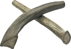 HOTSPOT PETS 7 to 10-in Whole Deer Antler Dog Treats, Large, 2 count