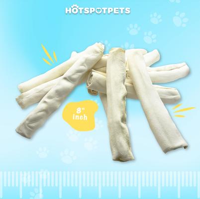 Show full view: HOTSPOT PETS 7 to 8-in Retriever Rolls Rawhide Dog Treats, 3 count slide 6 of 10