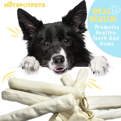 Show full view: HOTSPOT PETS 7 to 8-in Retriever Rolls Rawhide Dog Treats, 3 count slide 7 of 10
