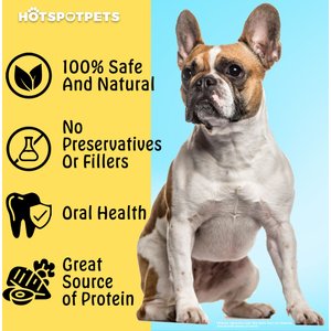 HOTSPOT PETS 7 to 8-in Whole Elk Antlers Dog Treats, Large, 2 count
