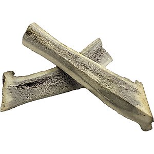 HOTSPOT PETS 8 to 9-in Split Elk Antlers Dog Treats, X-Large, 2 count