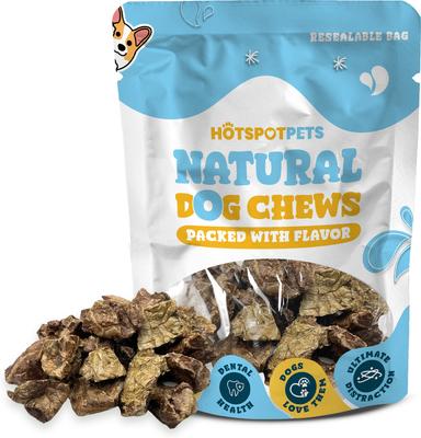 Show full view: HOTSPOT PETS Beef Lung Chunks Dehydrated Dog Treats, 8-oz bag slide 3 of 11