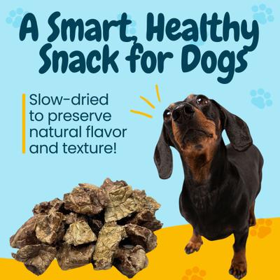 Show full view: HOTSPOT PETS Beef Lung Chunks Dehydrated Dog Treats, 8-oz bag slide 7 of 11