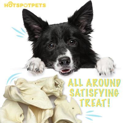 Show full view: HOTSPOT PETS Whole Cow Ears with Base Dog Chew Treats, Large, 25 count slide 6 of 11