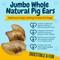 Show in main carousel: HOTSPOT PETS Whole Pig Ears Dog Chew Treats, Large, 20 count slide 4 of 9