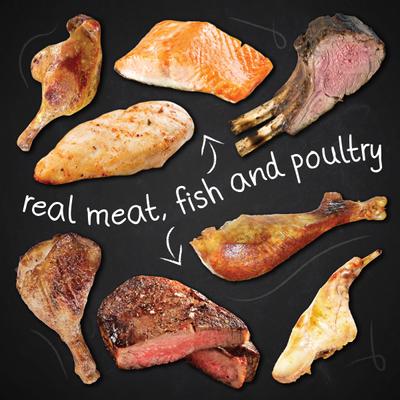 Show full view: Hound & Gatos 98% Chicken & Liver Grain-Free Canned Cat Food, 5.5-oz, case of 24 slide 6 of 10