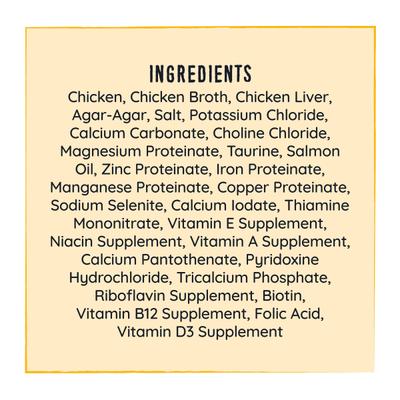 Show full view: Hound & Gatos 98% Chicken & Liver Grain-Free Canned Cat Food, 5.5-oz, case of 24 slide 7 of 10