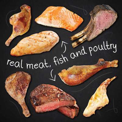 Show full view: Hound & Gatos 98% Gamebird Poultry Formula Grain-Free Canned Cat Food, 5.5-oz, case of 24 slide 5 of 9