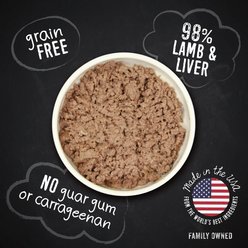 Hound & Gatos 98% Lamb & Liver Formula Grain-Free Canned Cat Food, 5.5-oz, case of 24 slide 2 of 7