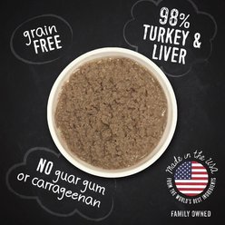 Hound & Gatos 98% Turkey & Liver Formula Grain-Free Canned Cat Food, 5.5-oz, case of 24 slide 2 of 7