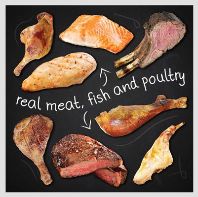 Show full view: Hound & Gatos Pork Flavored Cat Wet Food, 5.5-oz can, 24 count slide 5 of 9