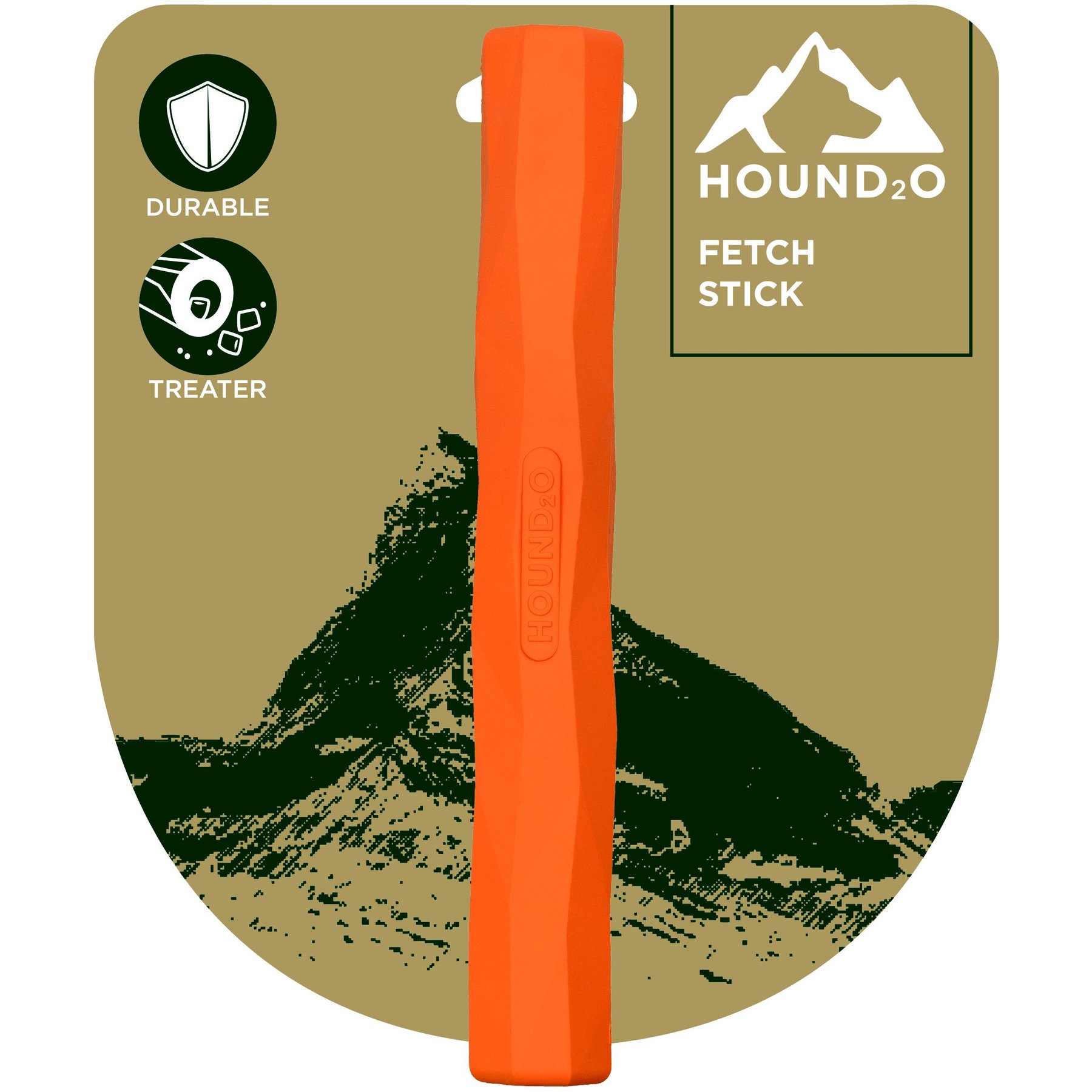 HOUND2O Fetch Stick Dog Toy, Yellow - Chewy.com