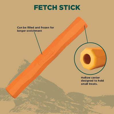 Show full view: Hound2O Fetch Stick Dog Toy, Orange slide 4 of 5