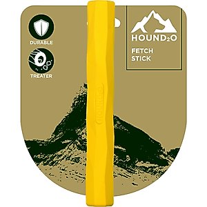 Hound2O Fetch Stick Dog Toy, Yellow