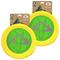 Show in main carousel: Hound2O Reflective Flyer Dog Toy, Green, 2 count slide 1 of 7