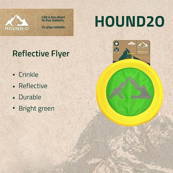 Hound2O Reflective Flyer Dog Toy