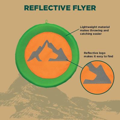 Show full view: Hound2O Reflective Flyer Dog Toy, Orange slide 4 of 8