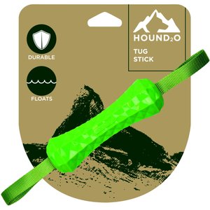 Hound2O Tug Stick Dog Toy, Green