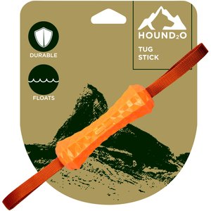 Hound2O Tug Stick Dog Toy, Orange