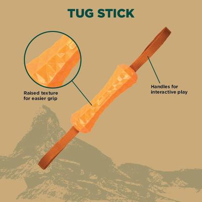 Show full view: Hound2O Tug Stick Dog Toy, Orange slide 5 of 9